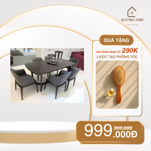 Bộ bàn ghế ăn bằng thép không gỉ