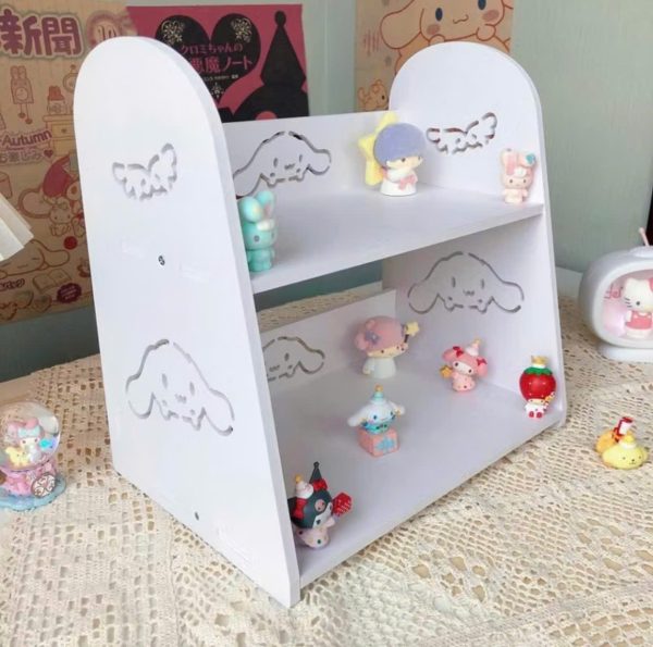 Kệ để bàn 2 tầng hoạt hình dễ thương – Trang trí bàn học, đồ để bàn, đựng đồ dùng & gấu bông - Ảnh 2